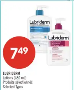 Pharmaprix LUBRIDERM Lotions offer