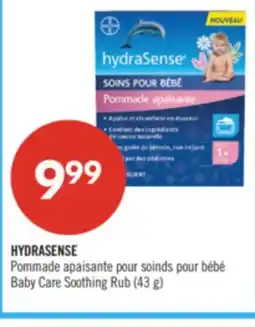 Pharmaprix HYDRASENSE Baby Care Soothing Rub offer