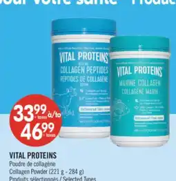 Pharmaprix VITAL PROTEINS Collagen Powder offer