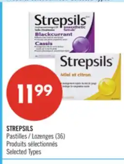 Pharmaprix STREPSILS Lozenges (36) offer