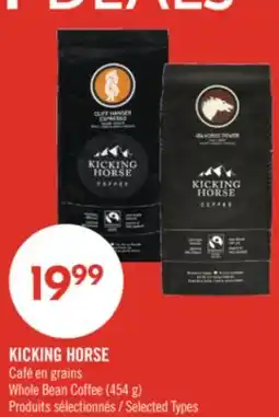 Pharmaprix KICKING HORSE Whole Bean Coffee offer
