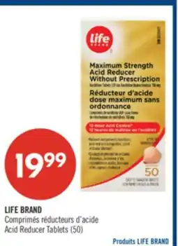 Pharmaprix LIFE BRAND Acid Reducer Tablets offer