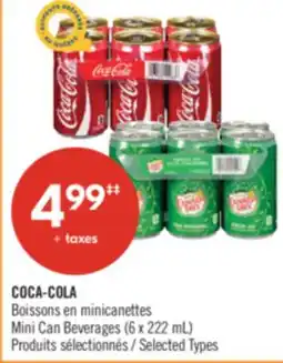 Pharmaprix COCA-COLA Mini Can Beverages offer