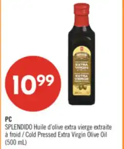 Pharmaprix PC SPLENDIDO Cold Pressed Extra Virgin Olive Oil (500 mL) offer