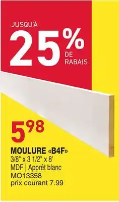 Matério MOULURE B4F offer