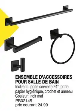 Matério ENSEMBLE D'ACCESSOIRES POUR SALLE DE BAIN offer