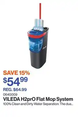 Patrick Morin H2prO Flat Mop System offer