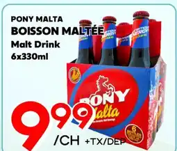 Marche Salaberry PONY MALTA BOISSON MALTÉE offer