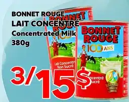 Marche Salaberry BONNET ROUGE LAIT CONCENTRÉ offer