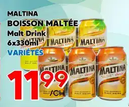Marche Salaberry MALTINA BOISSON MALTÉE offer