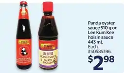 Walmart Panda oyster sauce or Lee Kum Kee hoisin sauce offer