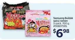Walmart Samyang Buldak spicy ramen offer