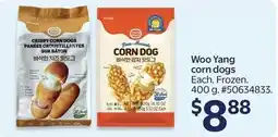 Walmart Woo Yang corn dogs offer