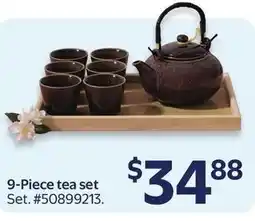 Walmart 9-Piece tea set offer