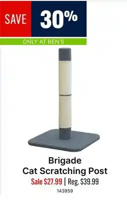 Ren’s Pets Depot Brigade Cat Scratching Post offer