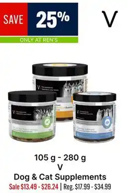Ren’s Pets Depot V Dog & Cat Supplements offer