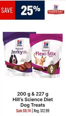 Ren’s Pets Depot Hill's Science Diet Dog Treats offer