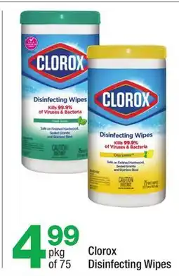 Highland Farms Clorox Disinfecting Wipes offer