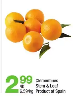 Highland Farms Clementines Stem & Leaf offer