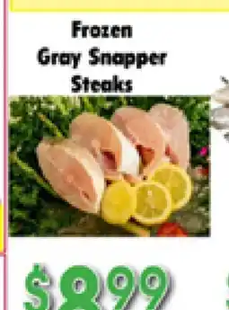 Danforth Food Market Frozen Gray Snapper Steaks offer