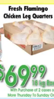 Danforth Food Market Fresh Flamingo Chicken Leg Quarters offer