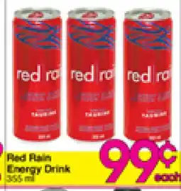 Danforth Food Market Red Rain Energy Drink offer