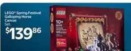 Walmart LEGO Spring Festival Galloping Horse Canvas Set offer