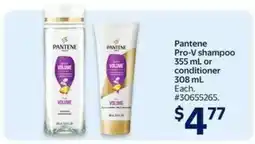 Walmart Pantene Pro-V Shampoo or Conditioner offer