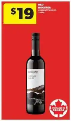 Real Canadian Liquorstore Red Rooster Cabernet/Merlot offer
