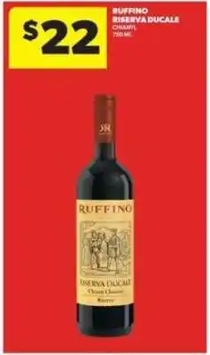 Real Canadian Liquorstore Ruffino Riserva Ducale Chianti offer