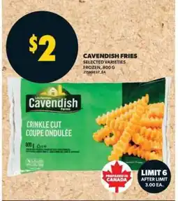 Real Canadian Superstore Cavendish Fries offer