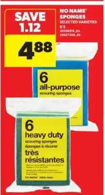 Real Canadian Superstore NO NAME SPONGES offer