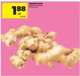 Real Canadian Superstore GINGER ROOT offer
