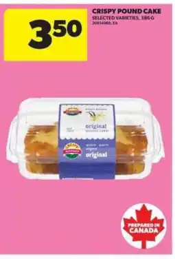 Real Canadian Superstore CRISPY POUND CAKE offer