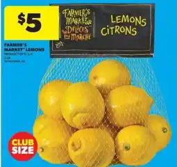 Real Canadian Superstore Farmer's Market Lemons offer
