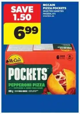 Real Canadian Superstore MCCAIN Pizza Pockets offer
