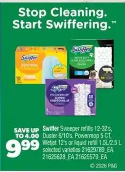Real Canadian Superstore Swiffer Sweeper Refills offer