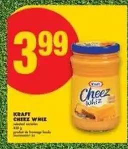 No Frills Kraft Cheez Whiz offer
