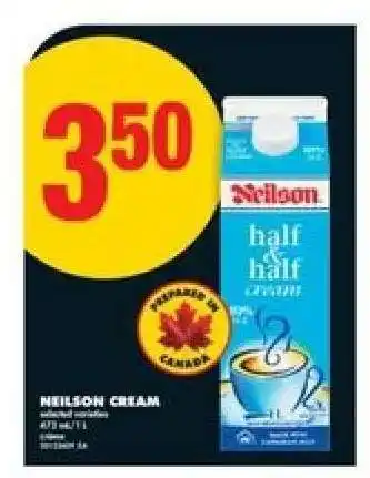 No Frills Neilson Cream offer