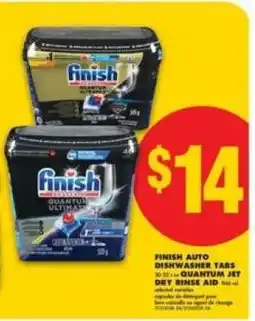 No Frills FINISH AUTO DISHWASHER TABS offer