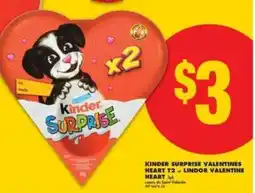 No Frills KINDER SURPRISE VALENTINES HEART T2 offer