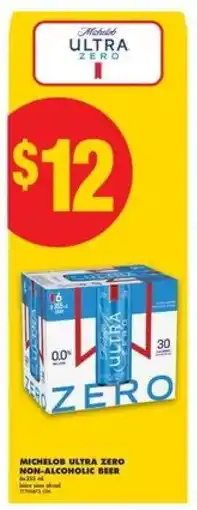 No Frills Michelob Ultra Zero offer