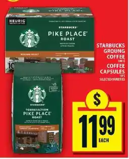 Food Basics Starbucks Pike Place Roast offer