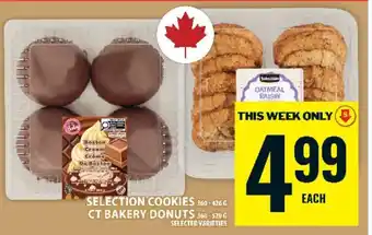 Selection Cookies / CT Bakery Donuts