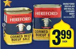 Food Basics Hereford Corned Beef offer