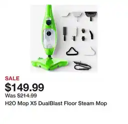 TSC Stores H2O Mop X5 DualBlast Floor Steam Mop offer