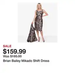 TSC Stores Brian Bailey Mikado Shift Dress offer