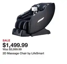 TSC Stores 2D Massage Chair by LifeSmart offer
