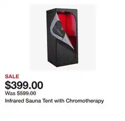 TSC Stores Infrared Sauna Tent with Chromotherapy offer