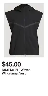 Holt Renfrew NIKE Dri-FIT Woven Windrunner Vest offer